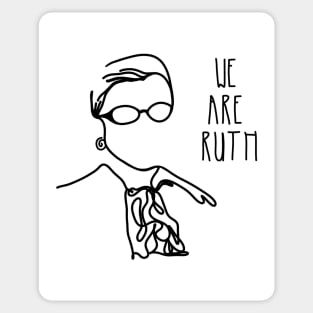 We Are Ruth Sticker